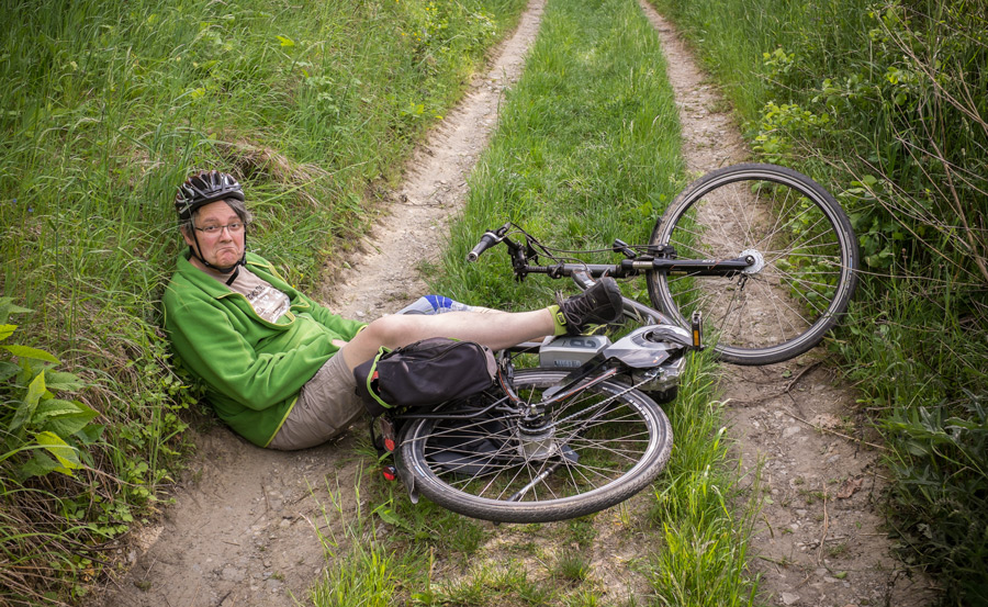 Fahrradsturz