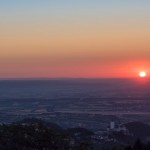 Sonnenaufgang bei der Rosalienkapelle