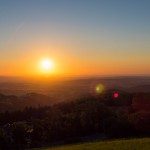 Sonnenaufgang bei der Rosalienkapelle