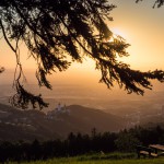 Sonnenaufgang bei der Rosalienkapelle